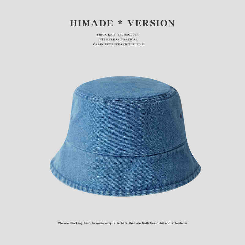 Sombrero de Pescador de Mezclilla de Ala Corta para Mujer de Algodón Transpirable con Protección Solar image 9