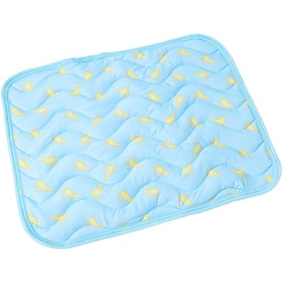 Pet ice pad summer cooling ice silk pad cat kennel dog pad breathable Ice Silk cool feeling sleeping pad dog kennel pet pad wholesale