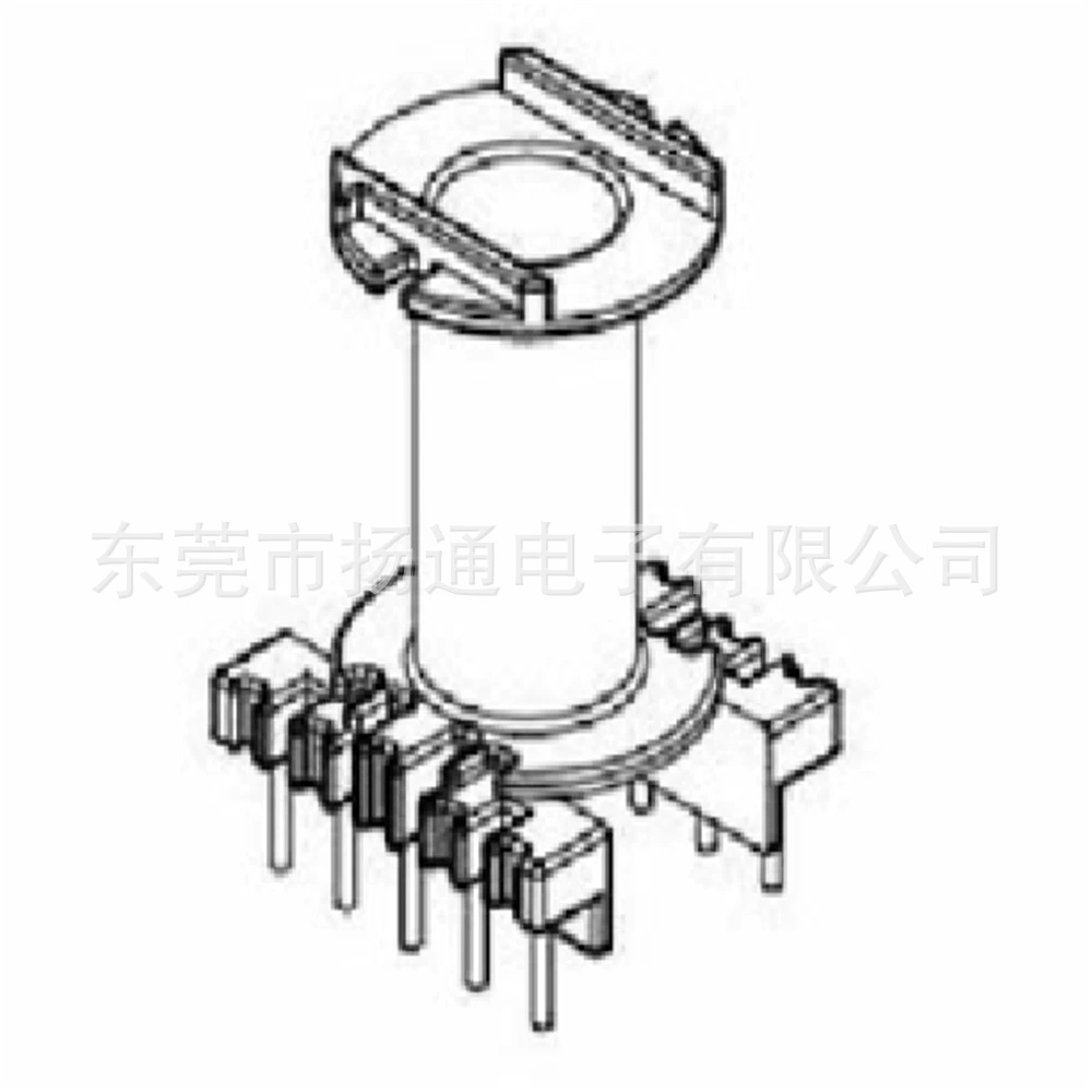 Каркас трансформатора ER28 Каркас высокочастотного источника питания ERL2834 Каркас ER2834 Вертикальный открытый трансформатор 5 + 5