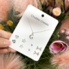 Moon necklace ear nails