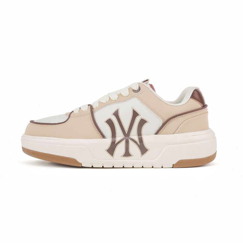 莆田靴 NY ヤンキース ダッドシューズ MLB ロートップ シニアシューズ 厚底 高め ホワイトシューズ 男女兼用 スポーツスニーカー|undefined