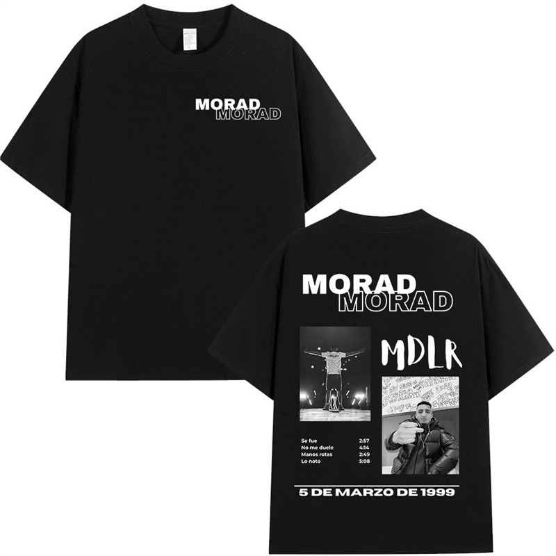 Short Tmor European Size Singer Adt Shirt Hip Hop Men Women t Fashion Md Album T-Shirt Lr Cotton Tour High Quality Rap Short Tmor European Size Singer Adt Shirt Hip Hop Men Women t Fashion Md Album T-Shirt Lr Cotton Tour High Quality Rap