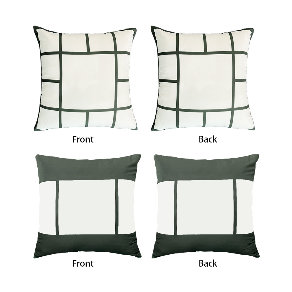 Fábrica directa transferencia térmica poliéster almohada moda almohada sin almohada blanco material al por mayor