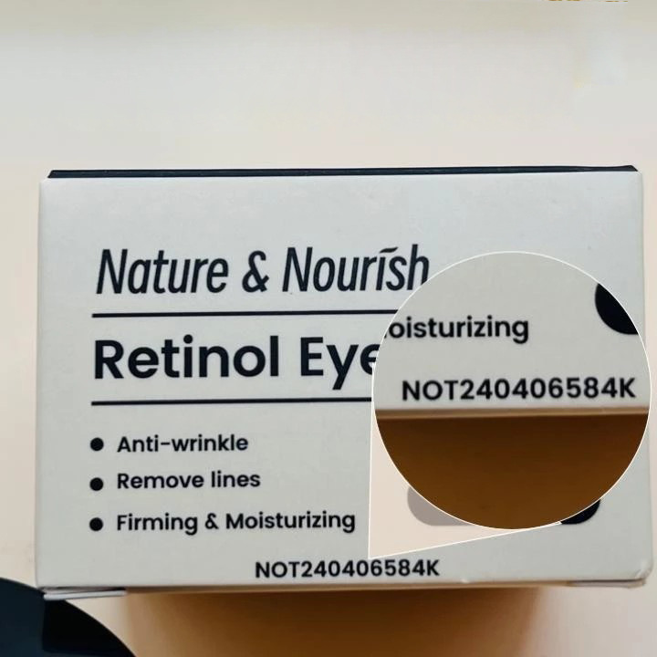 跨境爆款Retinol Eye Cream视黄醇眼周抗皱补水保湿滋润修护霜|undefined