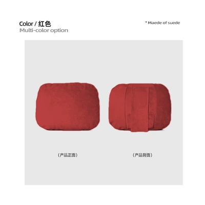 Car Headrest Suitable for Maybach, Headrest - upgraded-strap-adjustment-model-volcanic-red-headrest