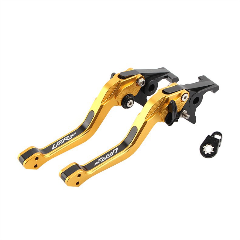 Suitable for Haojue Ufr150 Modified with Parking Function Brake Horn 5D Handle Pull Rod Ufr150 Accessories
