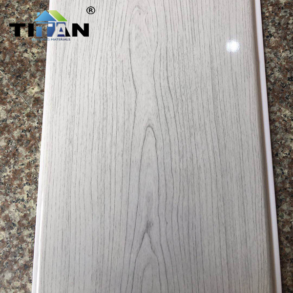 Techo de PVC de plástico de diseño de grano de madera