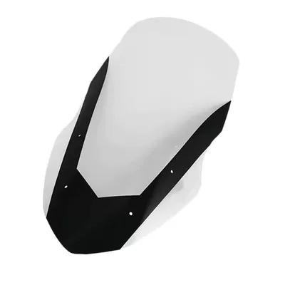 Front Windshield Motorcycle Height-Increasing Glass Deflector Suitable for Yamaha Nmax155 Nmaxl125 16-18 (Motorcycle front windshield) - transparent-five-layer-corrugated-inner-box-5-yuan