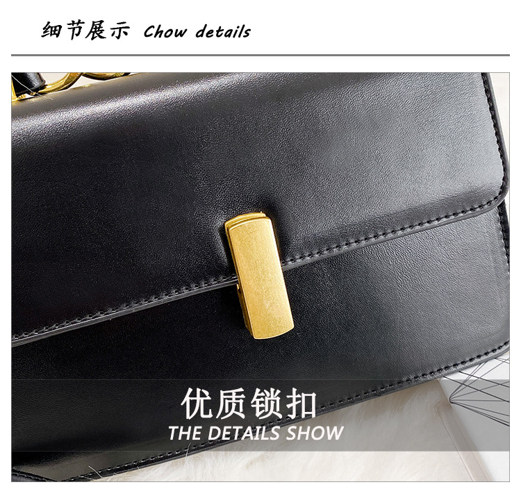 New Wave Korean Fashion Shoulder Square Bag display picture 19