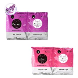 Cross-border foot jelly bath salt SPA single bag 80g crystal jelly spa crystal mud foot bath salt