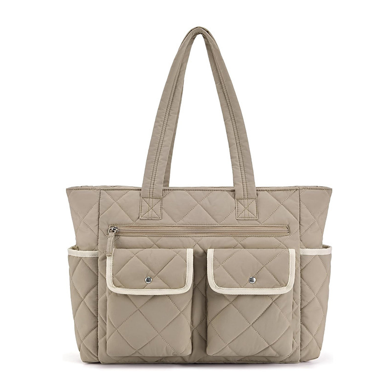 Amazon's New Women's Handbag with Multiple Pockets, Quilted Fluffy Bag, Tote Bag Amazon's New Women's Handbag with Multiple Pockets, Quilted Fluffy Bag, Tote Bag