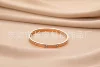 Small, golden, 6mm, pink gold