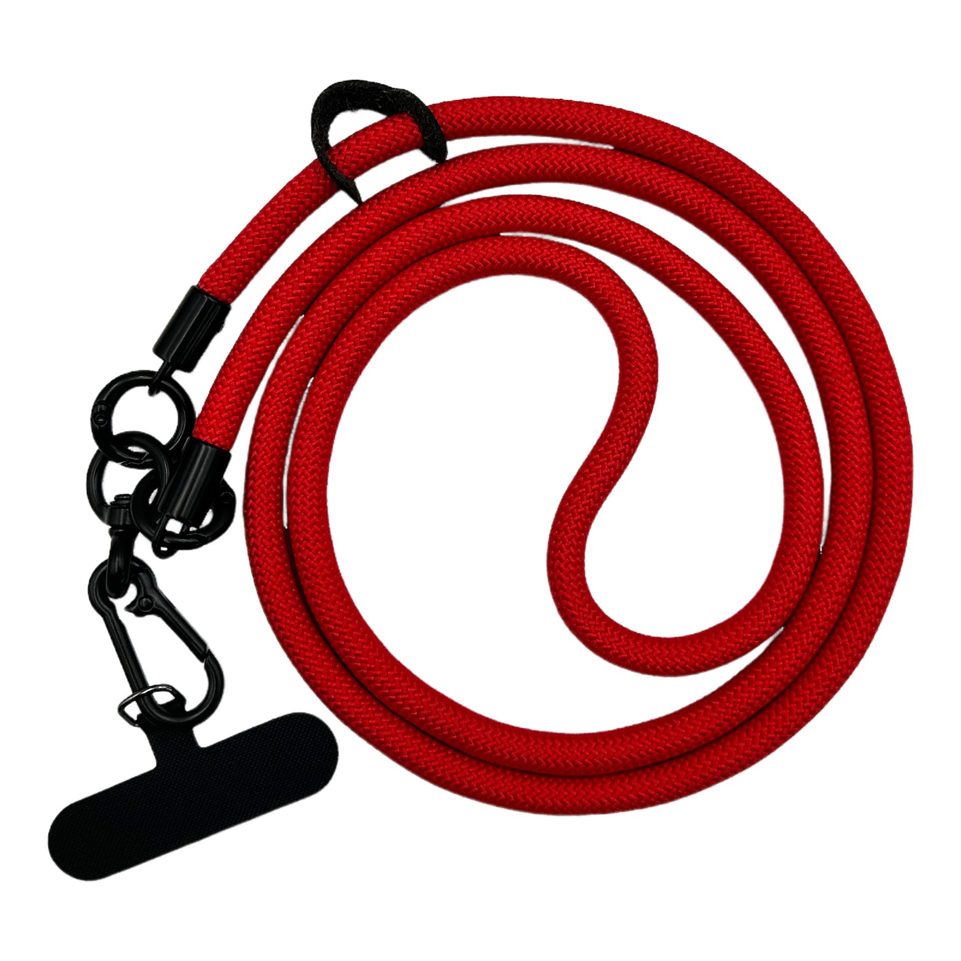 【31#색상] 120cm 조절 불가 휴대폰 끈 + 프리 클립