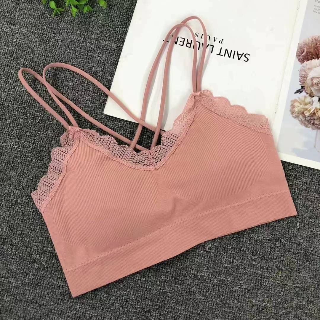 Nuevo chaleco sin costuras de alta elasticidad de alta calidad de dama sin anillo de acero bra de yoga ropa interior deportiva mujer al por mayor