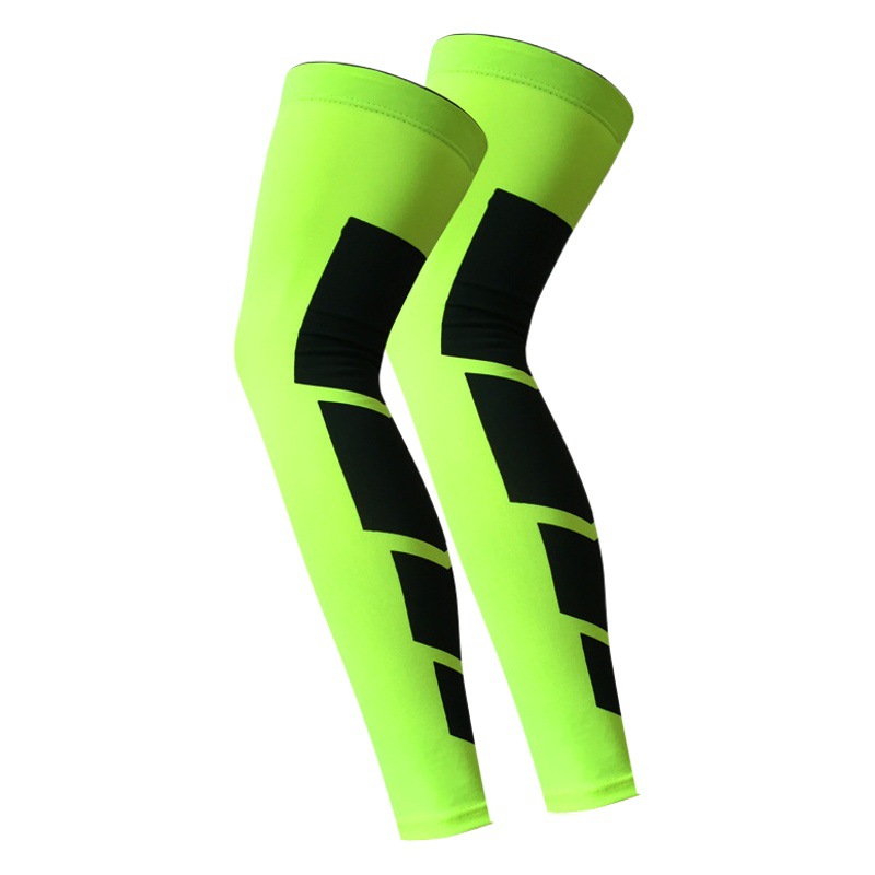 Leg Protection Basketball Football Lengthened Leg Protection Sports Running Fitness Sun Protection Elastic Riding Leg Cover Men's Lycra Quick Drying