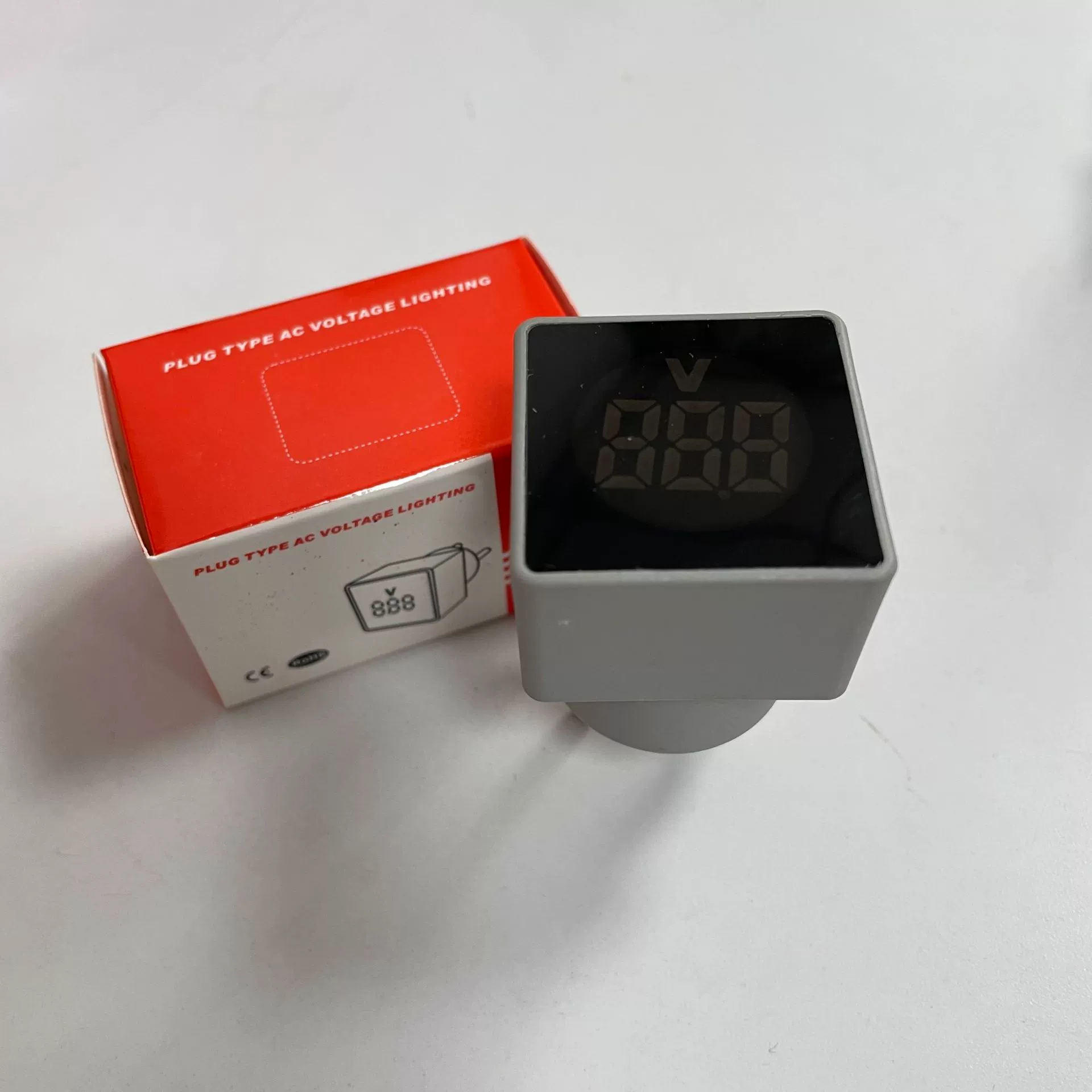 V-P Вольтметр L AC50-380V Вольтметр с вилкой европейского стандарта