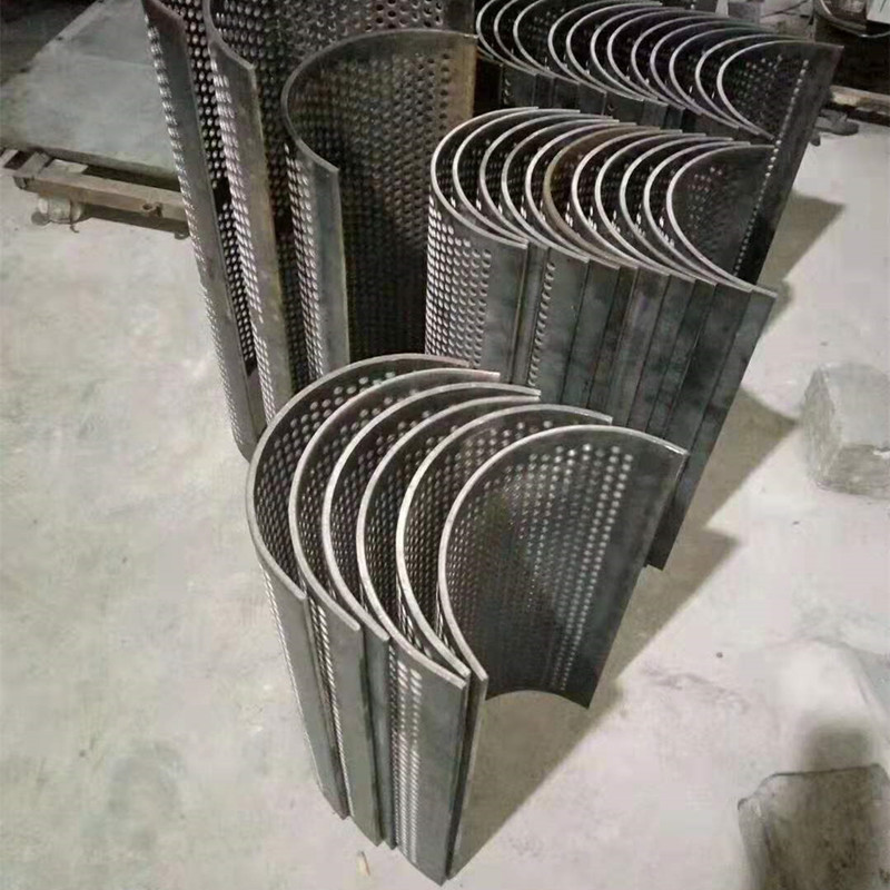 塑料粉碎机筛网 碎料机过滤网 破碎机网8mm10mm15mm网冲圆孔网筛