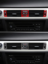 适用老3系E90改装碳纤维仪表出风口面板贴E92E93内饰配件汽车中控