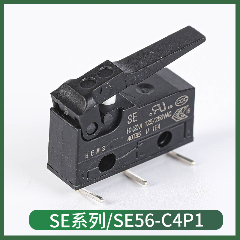 浙江瑞耐普RNP微动开关SE56-C4全系列SE56-C5全系列弯脚SE轻触