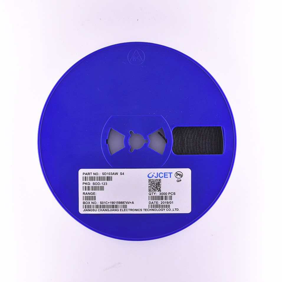 原装正品 SD103AW S4 SOD-123 40V/350mA 贴片肖特基二极管