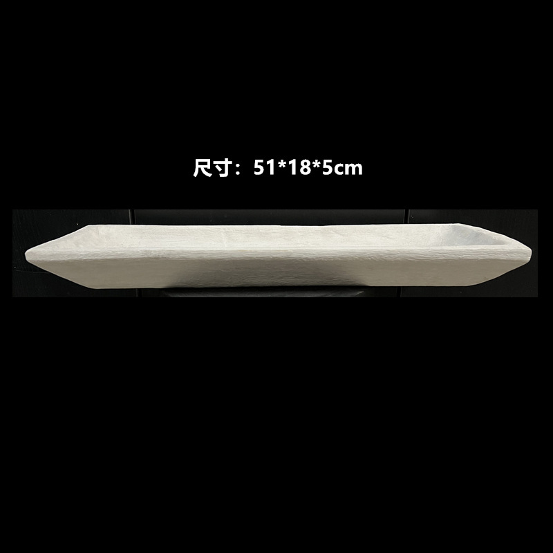 Ventas de la fábrica bandeja de madera hecha a mano decoración plato merienda plato de fruta B & B decoración de escritorio del hogar adornos