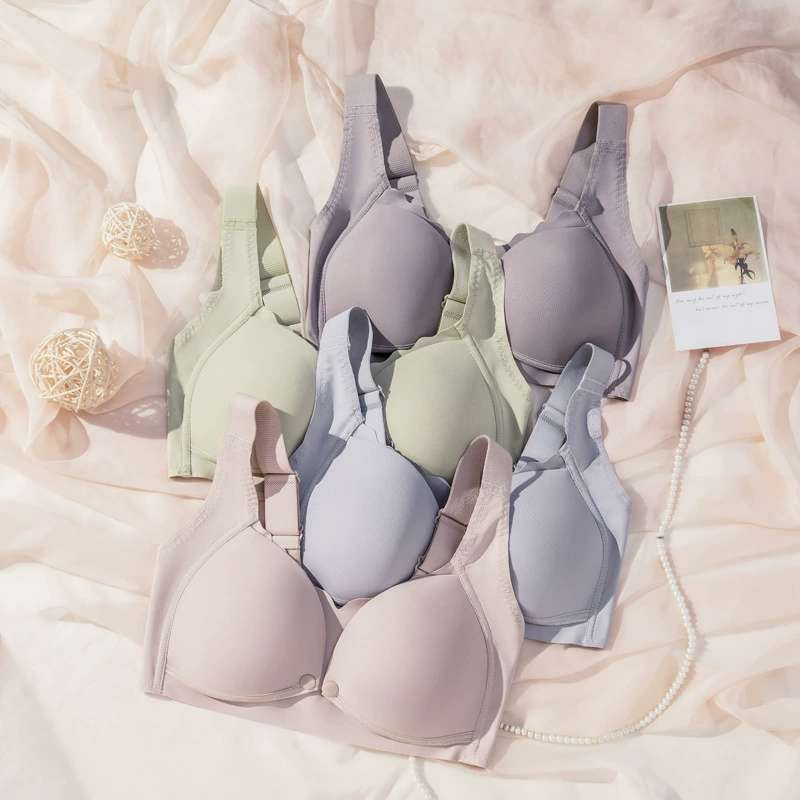 Бюстгальтер из шелкопряда Шелкового червя для лактации для предотвращения провисания широких плеч декомпрессионный Бюстгальтер для кормления молока Нижнее Белье для беременных женщин