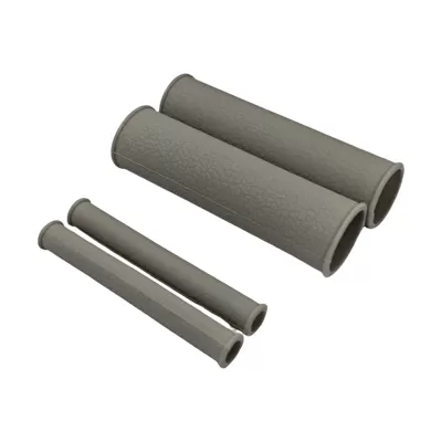 Motorcycle Modification Accessories, Motorcycle Soft Anti-Slip Anti-Sweat Handlebar Covers, Brake Covers, Universal Colorful Handle Covers (Motorcycle Handle Cover) - grey