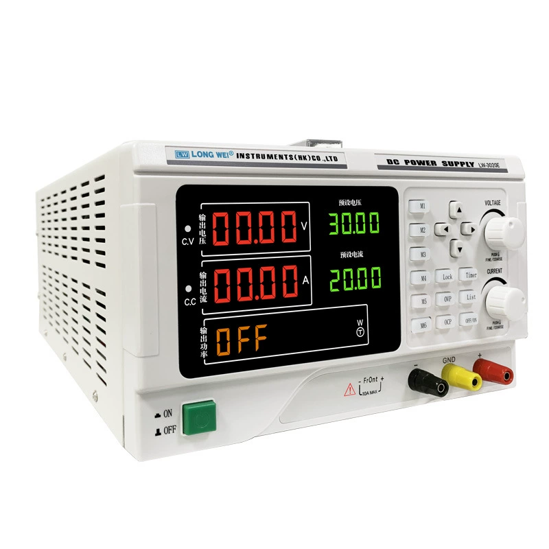 Longwei New программируемый лабораторный источник питания постоянного тока 30V20A/60V20S повышенной мощности с управлением напряжением
