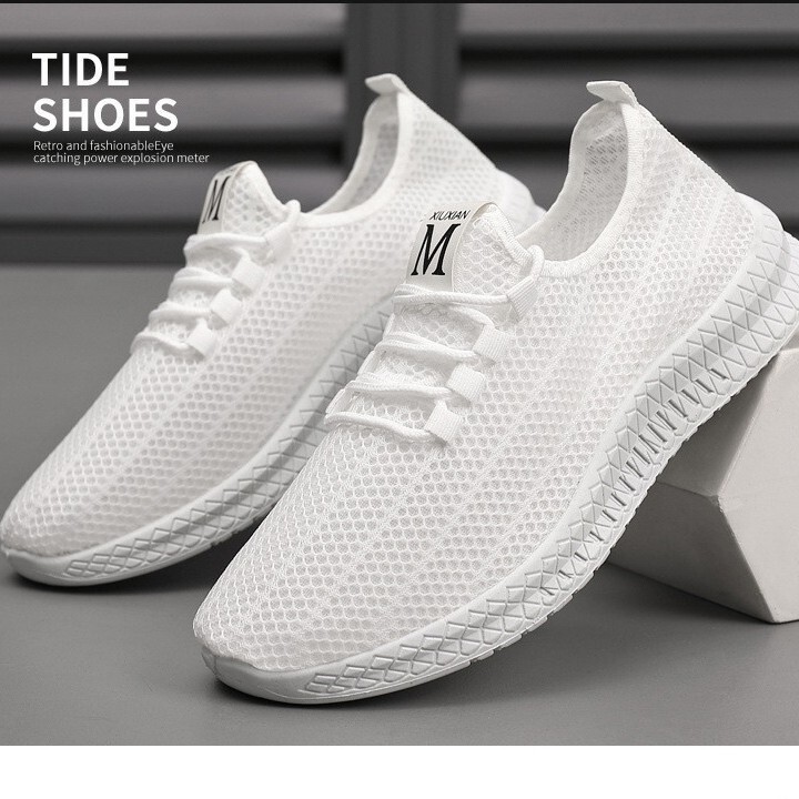 New Men's Shoes for Summer, Breathable, Thin, Hollow-Out Sports Running Mesh Shoes, Men's Lightweight Black Mesh Shoes Wholesale New Men's Shoes for Summer, Breathable, Thin, Hollow-Out Sports Running Mesh Shoes, Men's Lightweight Black Mesh Shoes Wholesale