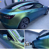 Double color Chameleon series Ambilight Early spring Green Diamond Aurora automobile body Change color film