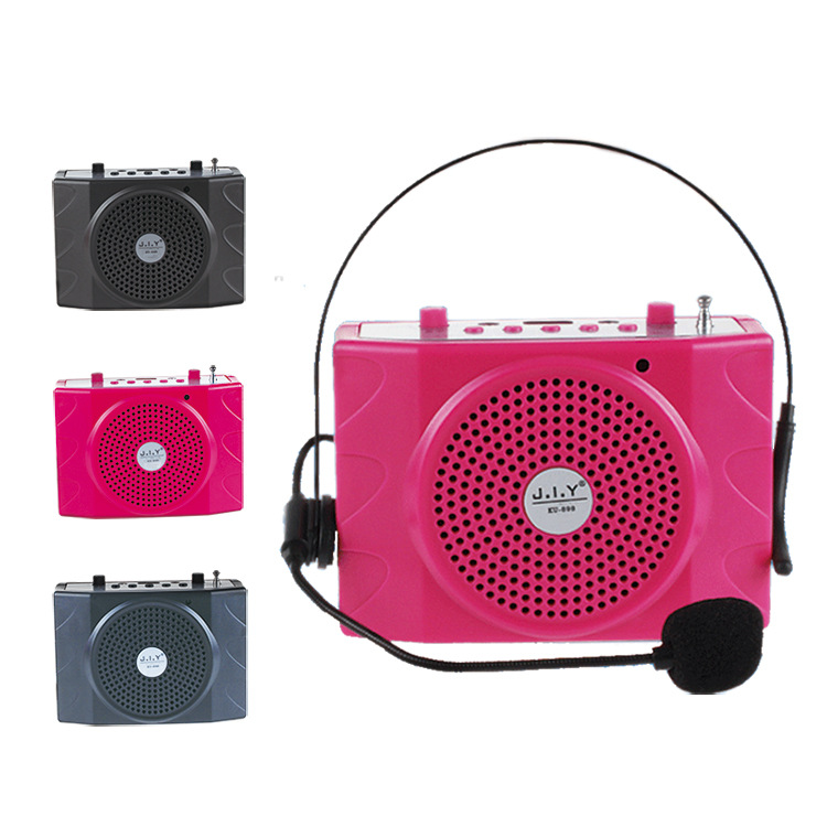JIY无线蓝牙音箱 喊话导游教学老师收款摆地摊收音机小蜜蜂扩音器