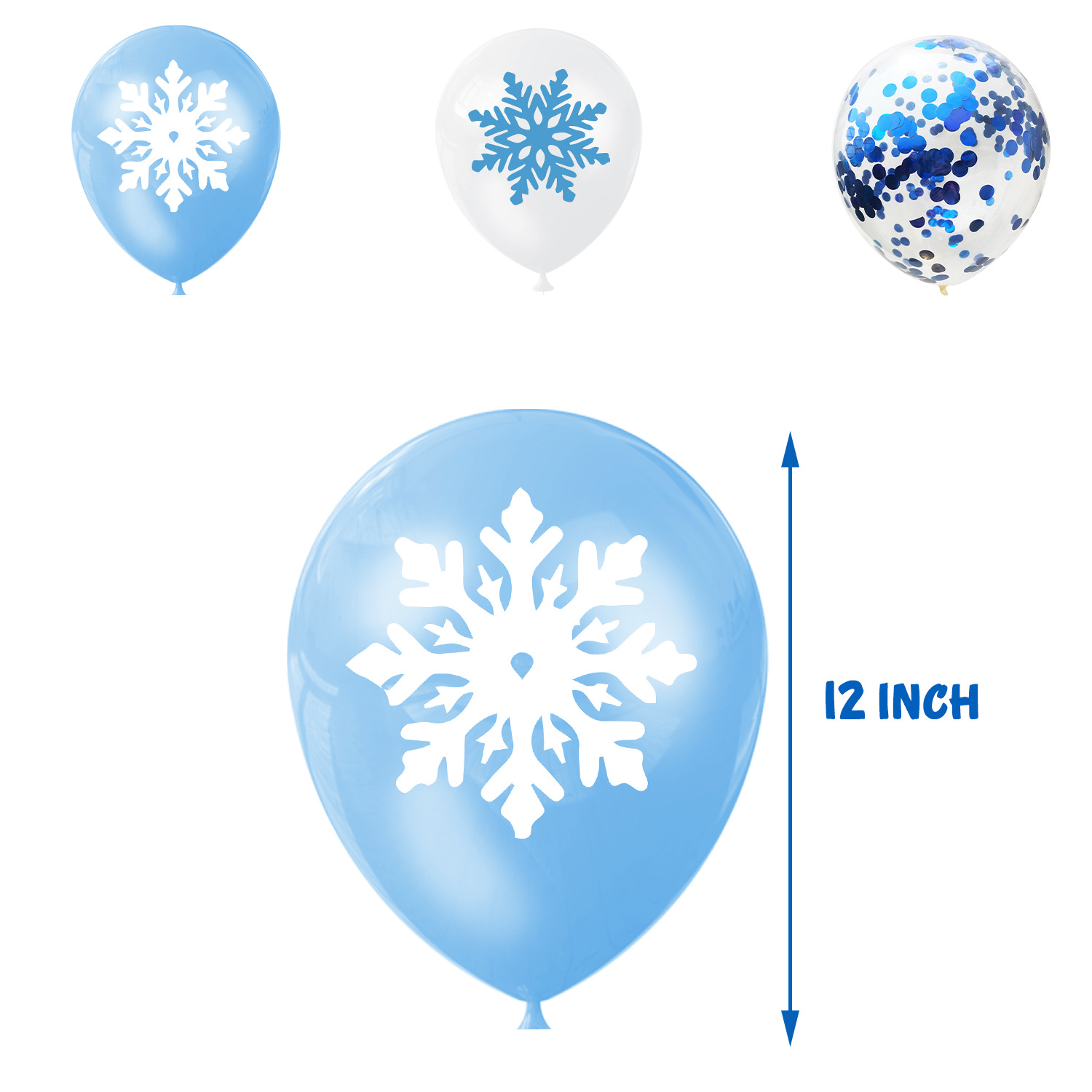 Birthday Snowflake Paper Party Decorative Props 1 Set display picture 4