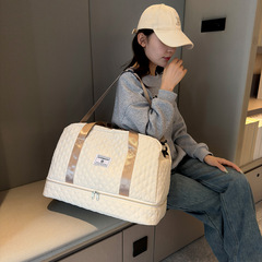 大容量健身包手提短途旅遊瑜伽游泳運動旅行包單肩斜挎外出行李袋