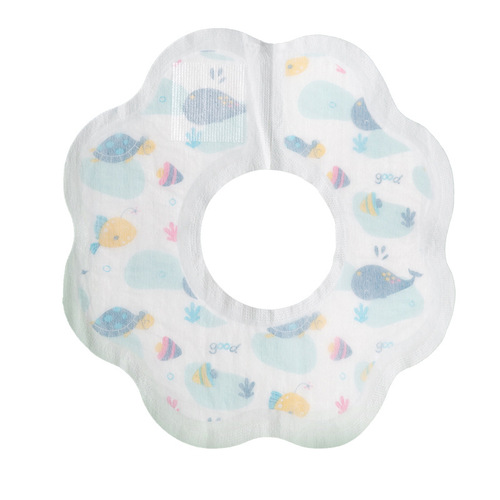 Pai Babette disposable bib saliva bag baby bib infant bib disposable saliva towel 73844