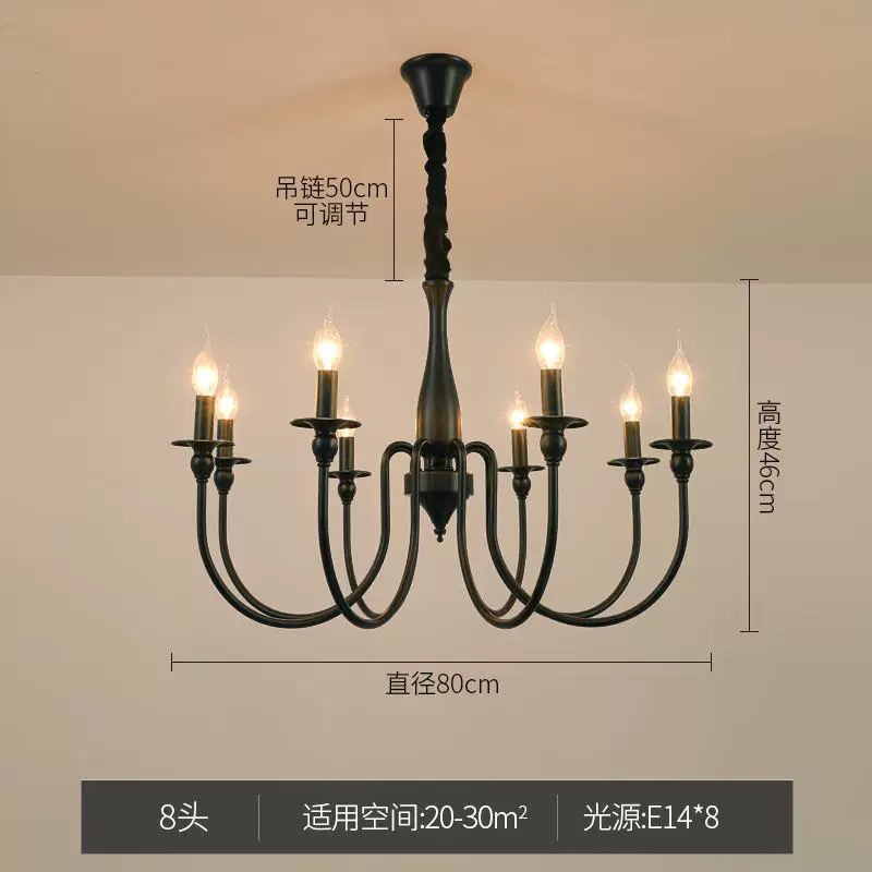 8 heads diameter 80cm*46cm