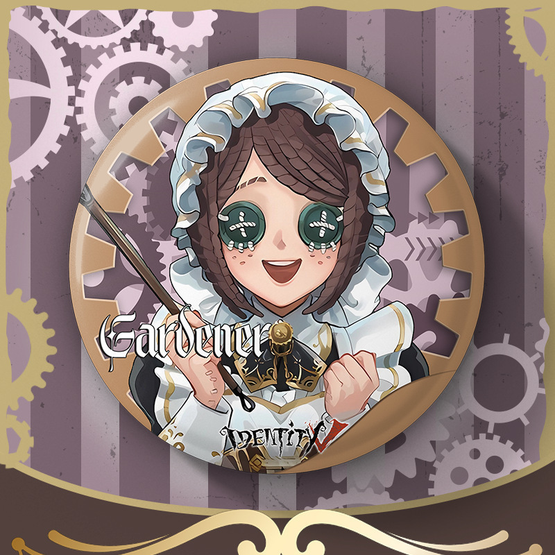 第五人格游戏完美杀青系列摄影师红夫人小说家画家75mm大徽章吧唧|undefined
