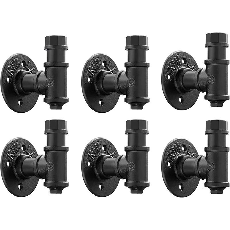 Country Style Industrial Iron Pipe Bathroom Towel Rack Wall Hanging Coat Hood Household Kitchen Tools Wall Hanging Hook Country Style Industrial Iron Pipe Bathroom Towel Rack Wall Hanging Coat Hood Household Kitchen Tools Wall Hanging Hook