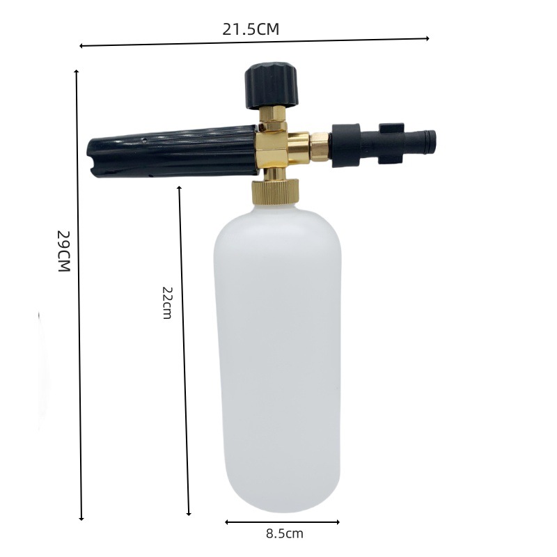 Factory Direct Sales High-Pressure Pa Foam Pot Lichi/Anlu/Karcher/Luotian/Lava Washing Machine Foam Spray Gun Head