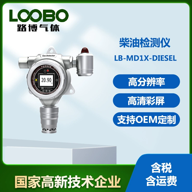 Фиксированная сигнализация обнаружения концентрации горючих газов для промышленного использования в линейный дизельный детектор (инфракрасный)