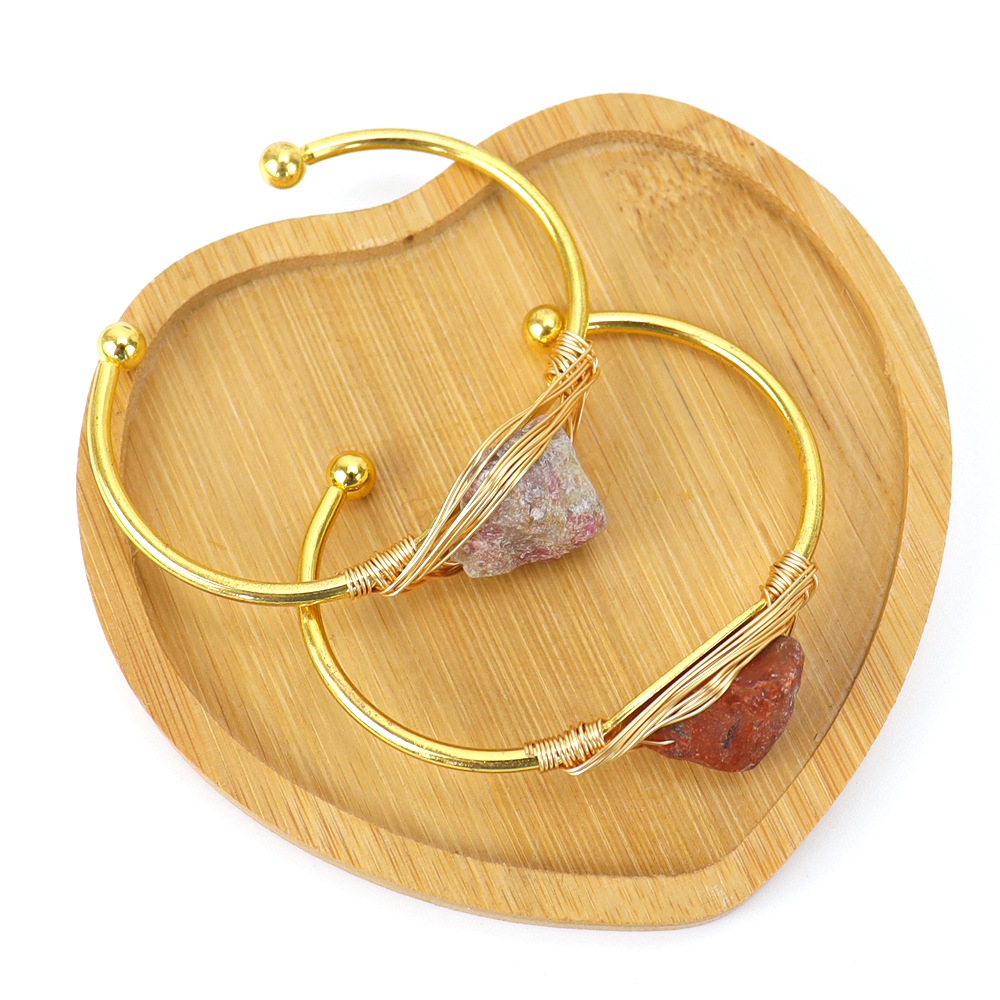 1 Piece Fashion Crystal Metal Plating Womenu0027S Bangle