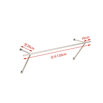 벽에서 길이 120cm, 두께 28cm