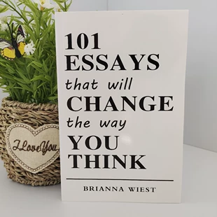 Книга Brianna Wiest 101 эссе, изменяющие мышление, мягкая обложка, вдохновляющая
