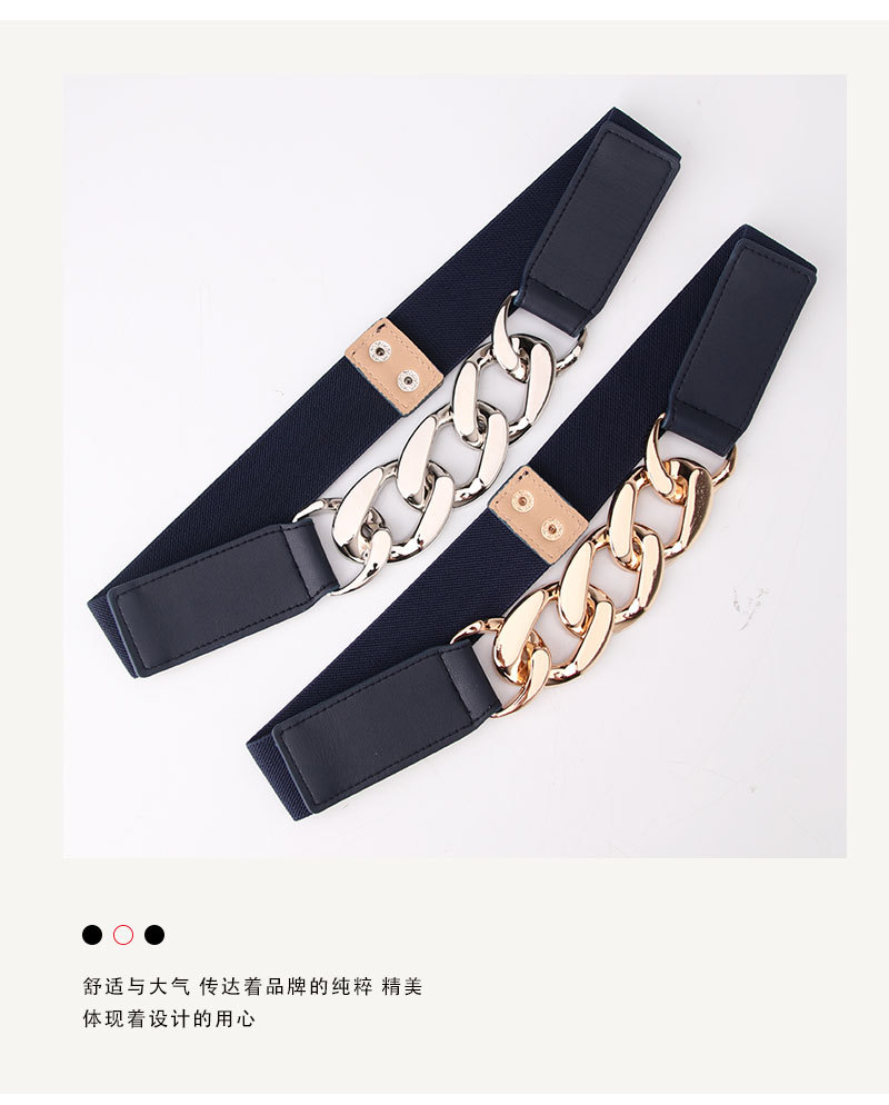 Wholesale Fashion Cross Chain Buckle Type Belt Nihaojewelry display picture 10