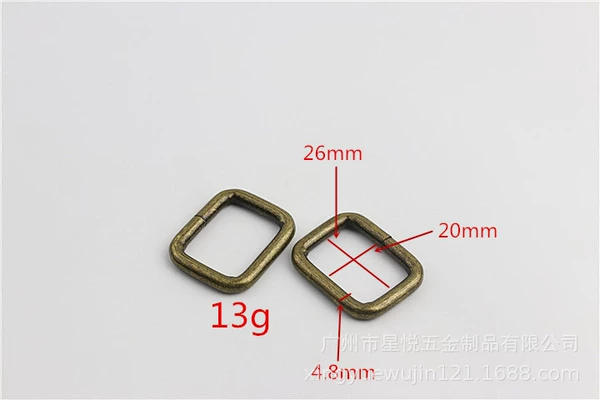 Bronze, 26mm, diameter/size 4.8, 4.8mm