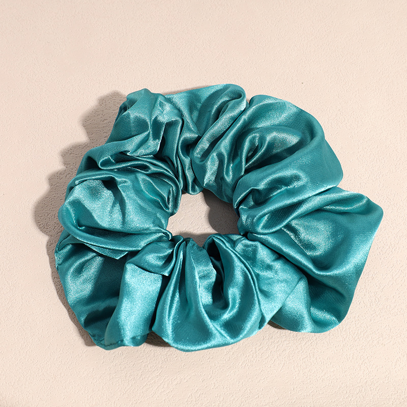 Fashion Solid Color Cloth Handmade Hair Tie 1 Piece display picture 7