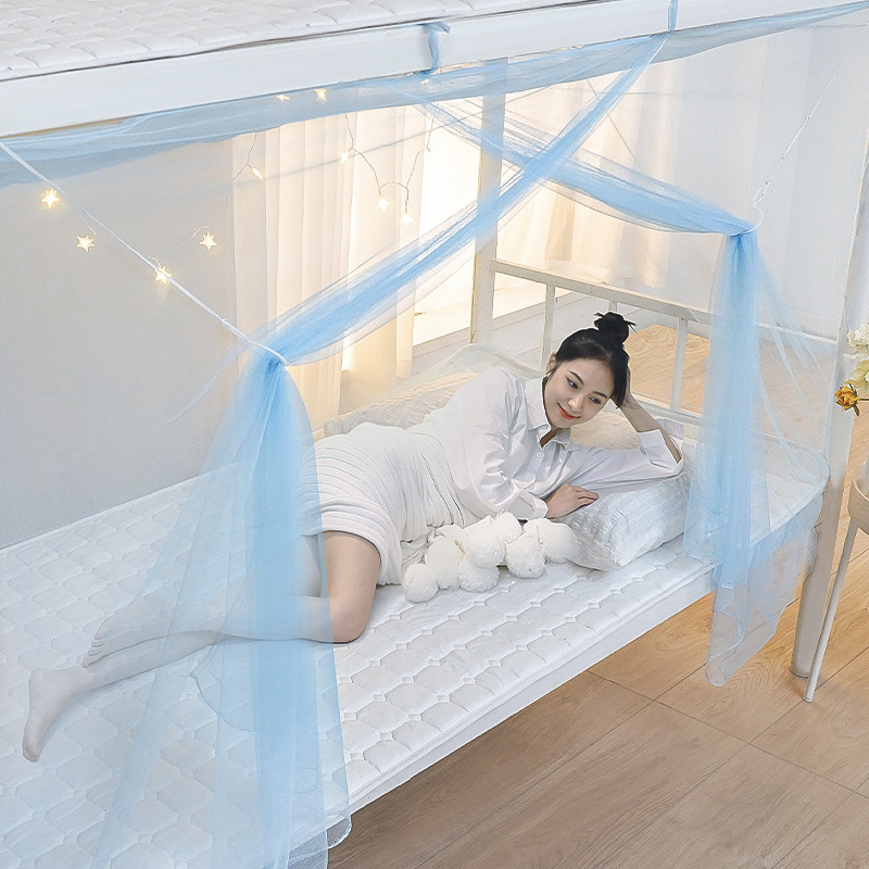 One Piece Free Shipping Mosquito Net, Traditional Style for Home Use, Student Mosquito Net, Bed Curtain, Dormitory-Specific, 90X190 Single Bed, in Stock One Piece Free Shipping Mosquito Net, Traditional Style for Home Use, Student Mosquito Net, Bed Curtain, Dormitory-Specific, 90X190 Single Bed, in Stock