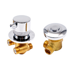 K9HX wholesale copper constant temperature shower room bathtub solar mixing valve surface-mounted rain shower heater temperature control valve