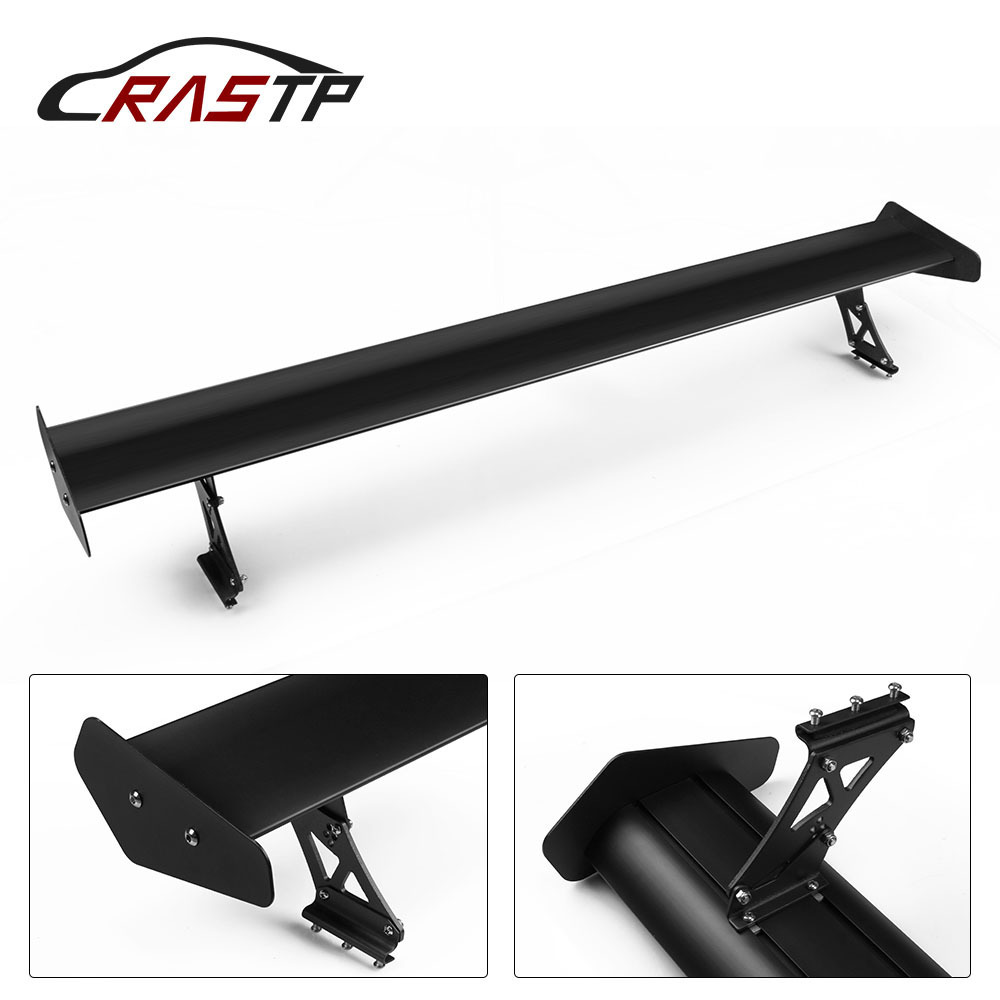 Single Layer Aluminum Alloy Rear Wing Car Fixed Wing Sedan Rear Wing No Punching Car Rear Wing