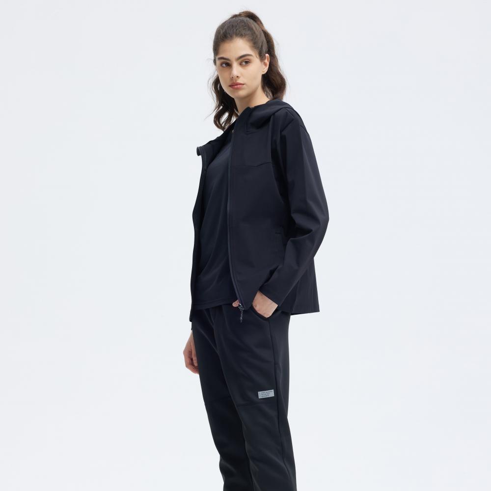 Autumn and Winter Men's and Women's Sports Jacket Outdoor Running Fitness Zipper Hooded Breathable Quick-drying Cardigan in stock