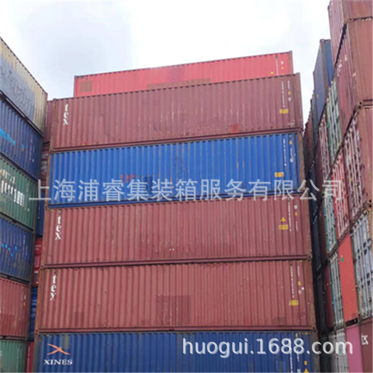 盐城二手海运集装箱，6米集装箱仓库，可装货出口的集装箱